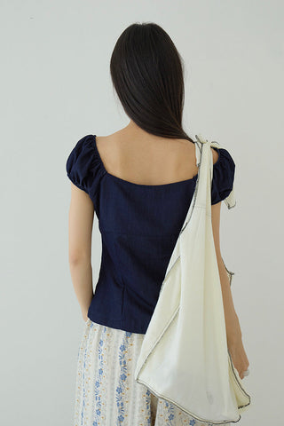 puff sleeve Top