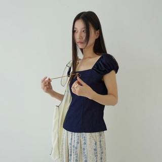 puff sleeve Top
