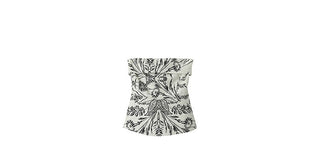 pattern chest Top