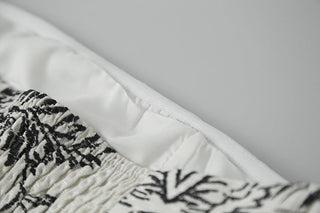 pattern chest Top