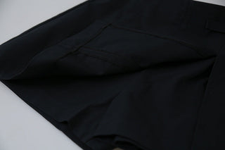slit A-line skort