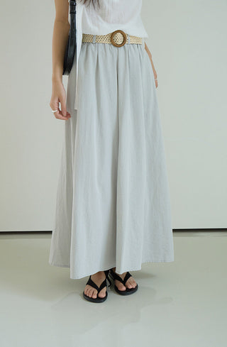 linen purple pants