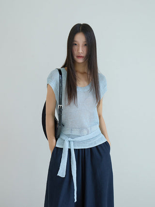 linen purple pants