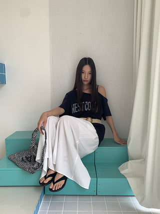 linen purple pants