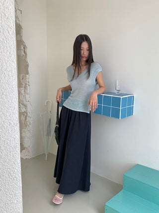 linen purple pants