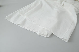 linen purple pants