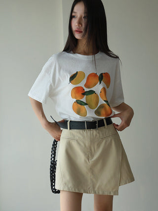 flanged culottes