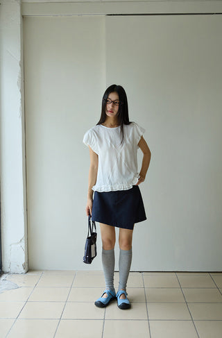 flanged culottes
