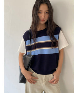lace U-neck Top