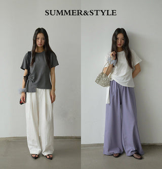 twist hem Top