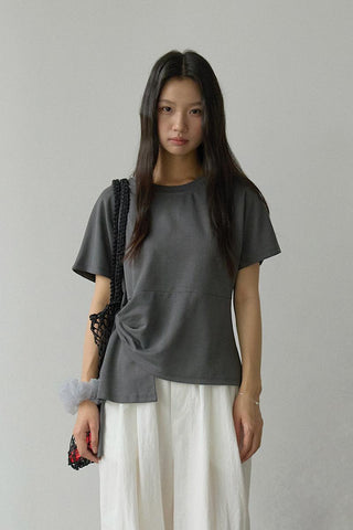 twist hem Top