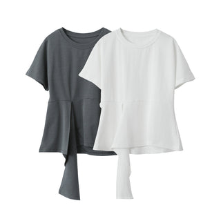 twist hem Top