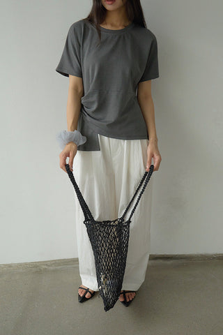 twist hem Top
