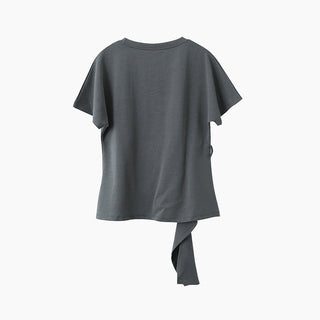 twist hem Top