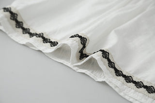 ruffle V-neck Top