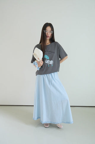 wooden ear skirt