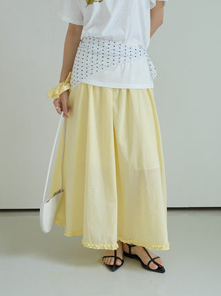 wooden ear skirt
