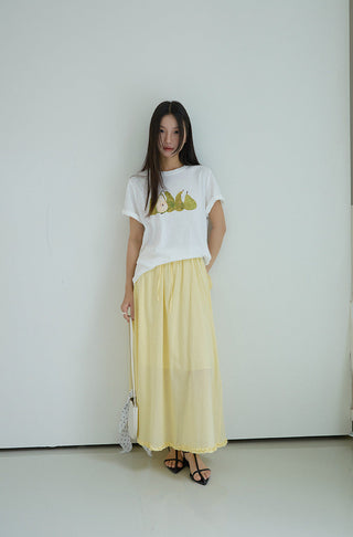wooden ear skirt