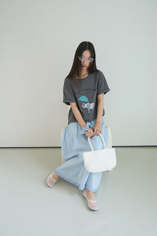 wooden ear skirt