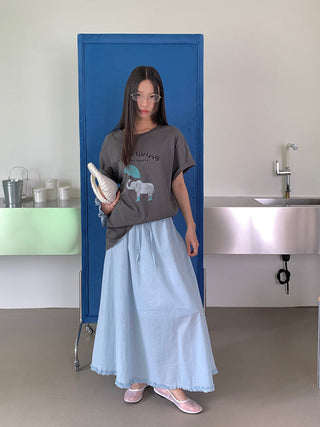 wooden ear skirt