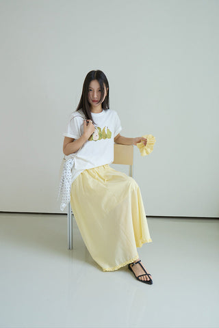 wooden ear skirt