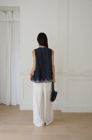 embroidered Top top