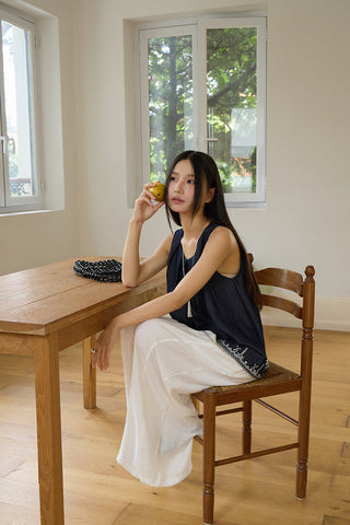 embroidered Top top