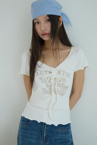 letter pleat Top
