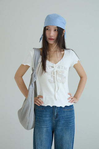 letter pleat Top