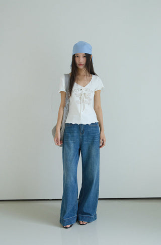 letter pleat Top