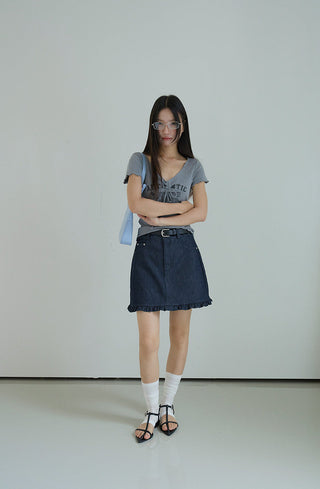 letter pleat Top
