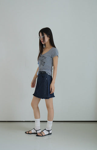 letter pleat Top
