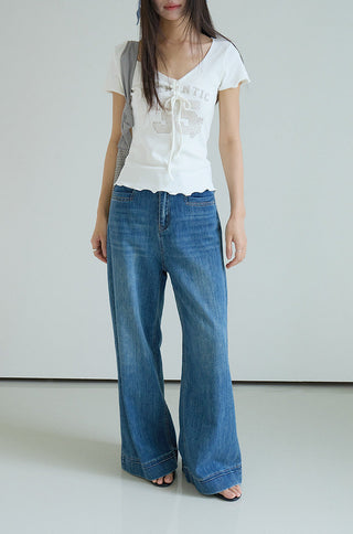 letter pleat Top