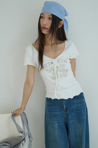 letter pleat Top