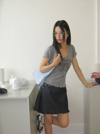 letter pleat Top