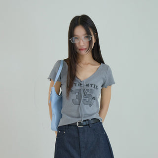 letter pleat Top
