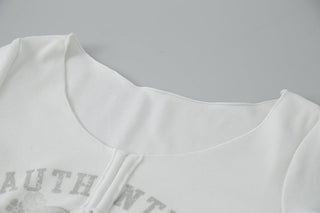 letter pleat Top