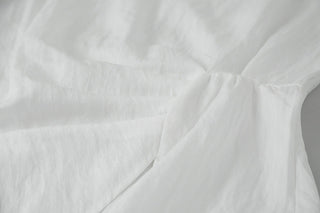 sleeveless square neck Top