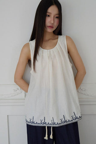 embroidered Top top