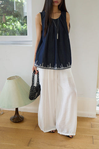 embroidered Top top