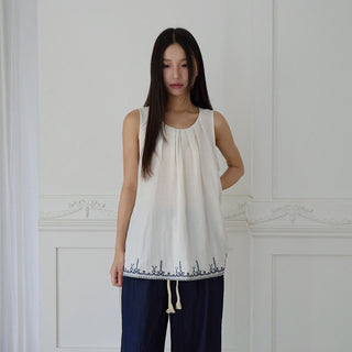 embroidered Top top
