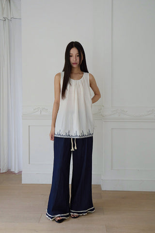 embroidered Top top