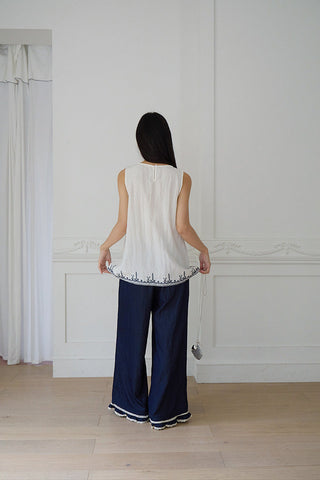 embroidered Top top