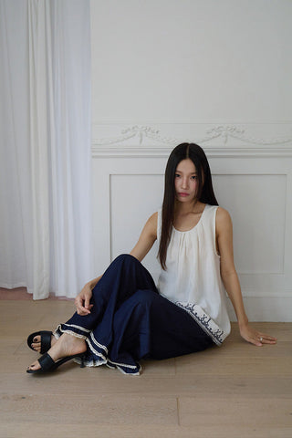 embroidered Top top