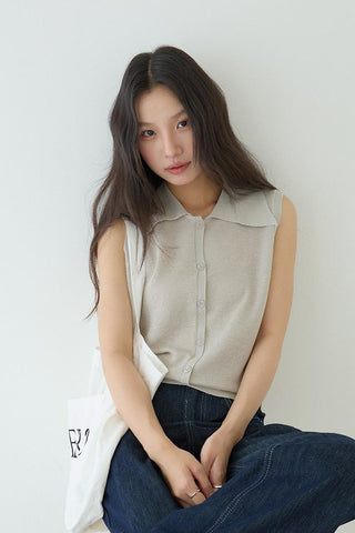 polo sleeveless Top