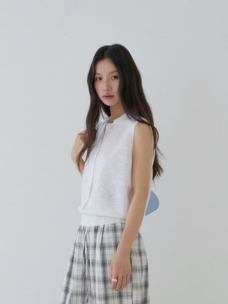 polo sleeveless Top