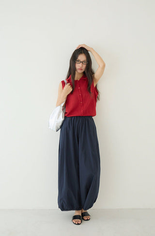 polo sleeveless Top