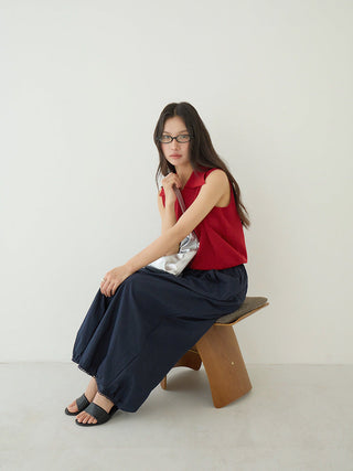 polo sleeveless Top