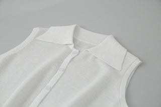 polo sleeveless Top