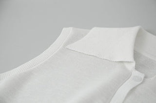 polo sleeveless Top